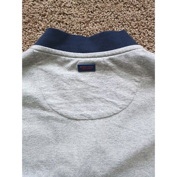 Beverly Hills Polo Club Cardigan Sweater Men's Size XL Embroidered Pockets Long - Picture 8 of 13